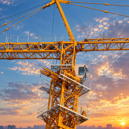 10 Ton External Climbing Tower Crane in Pune | MYCRANE Rental - анонс