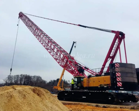 200 Ton Crawler Crane for Rent in Jaipur | MYCRANE - анонс