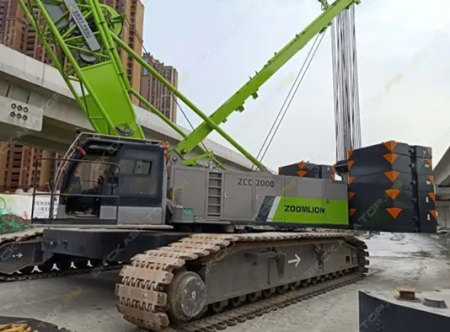 200 Ton Crawler Crane for Rent in Mumbai | MYCRANE - анонс