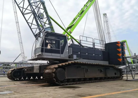 200 Ton Crawler Crane for Rent in Delhi | MYCRANE - анонс