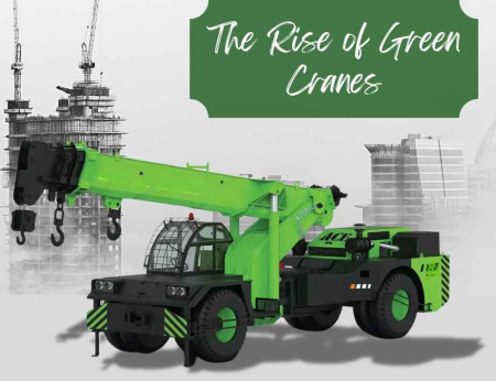 The Rise of Green Cranes: How Eco-Friendly Lifting Equipment is Shaping the Industry - анонс