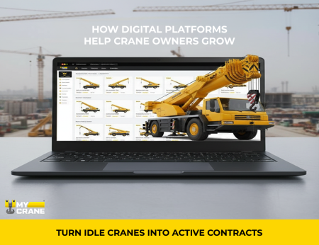 From Idle Equipment to More Contracts: How Digital Platforms Help Crane Owners Grow - анонс