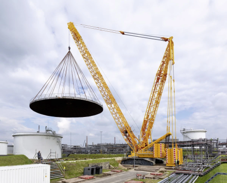 500 Ton Crawler Crane for Rent in Mumbai | MYCRANE - анонс