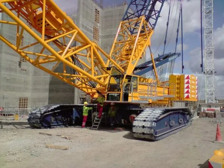 500 Ton Crawler Crane for Rent in Delhi │ MYCRANE - анонс