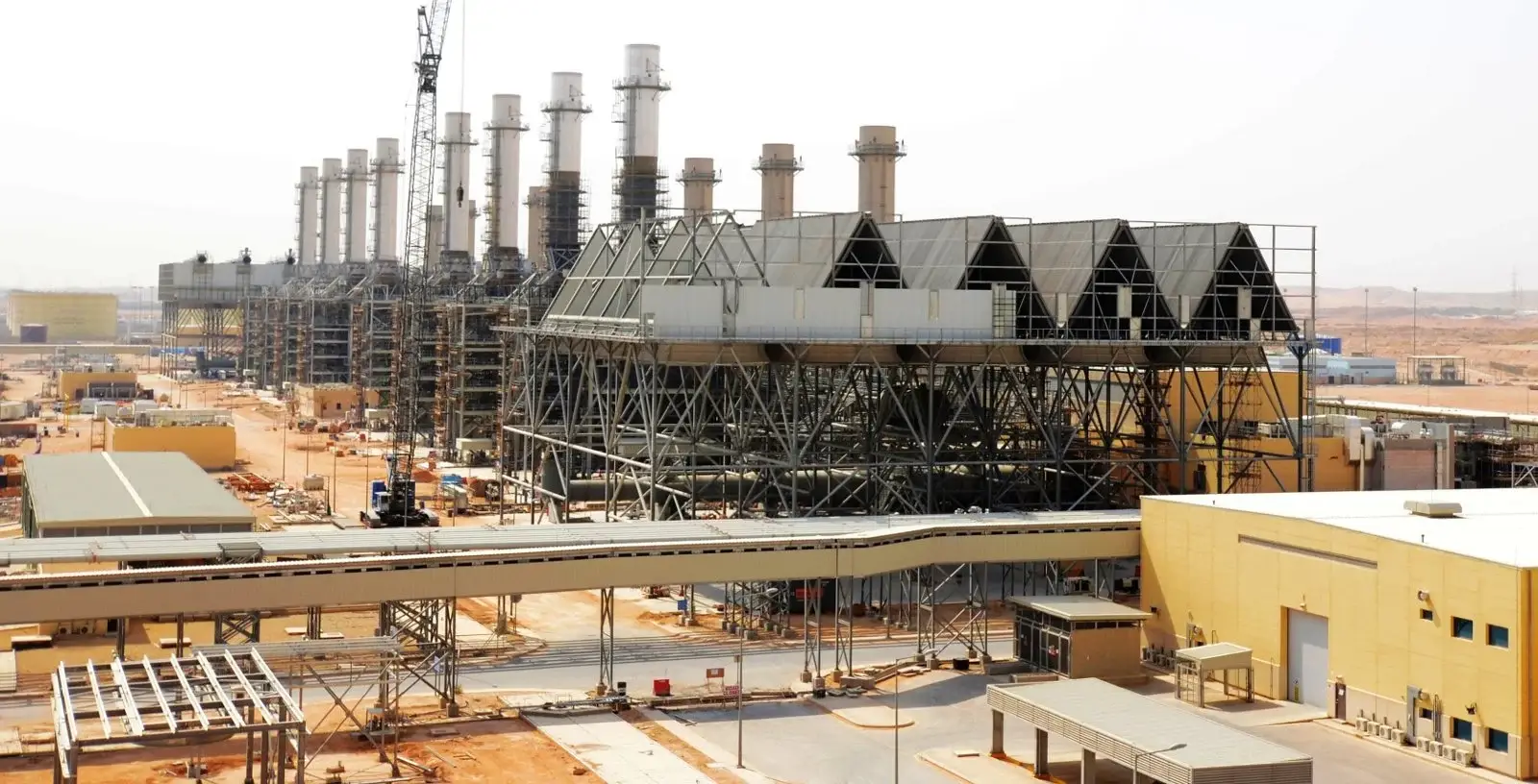 Construction project in Khobar requiring crane hire — MYCRANE